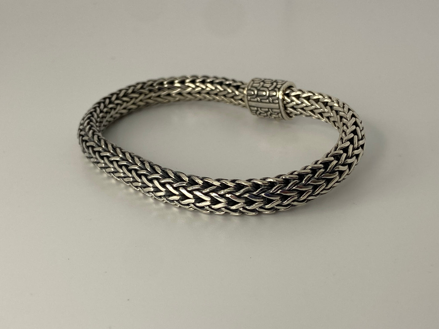 Braided Silver Bracelet