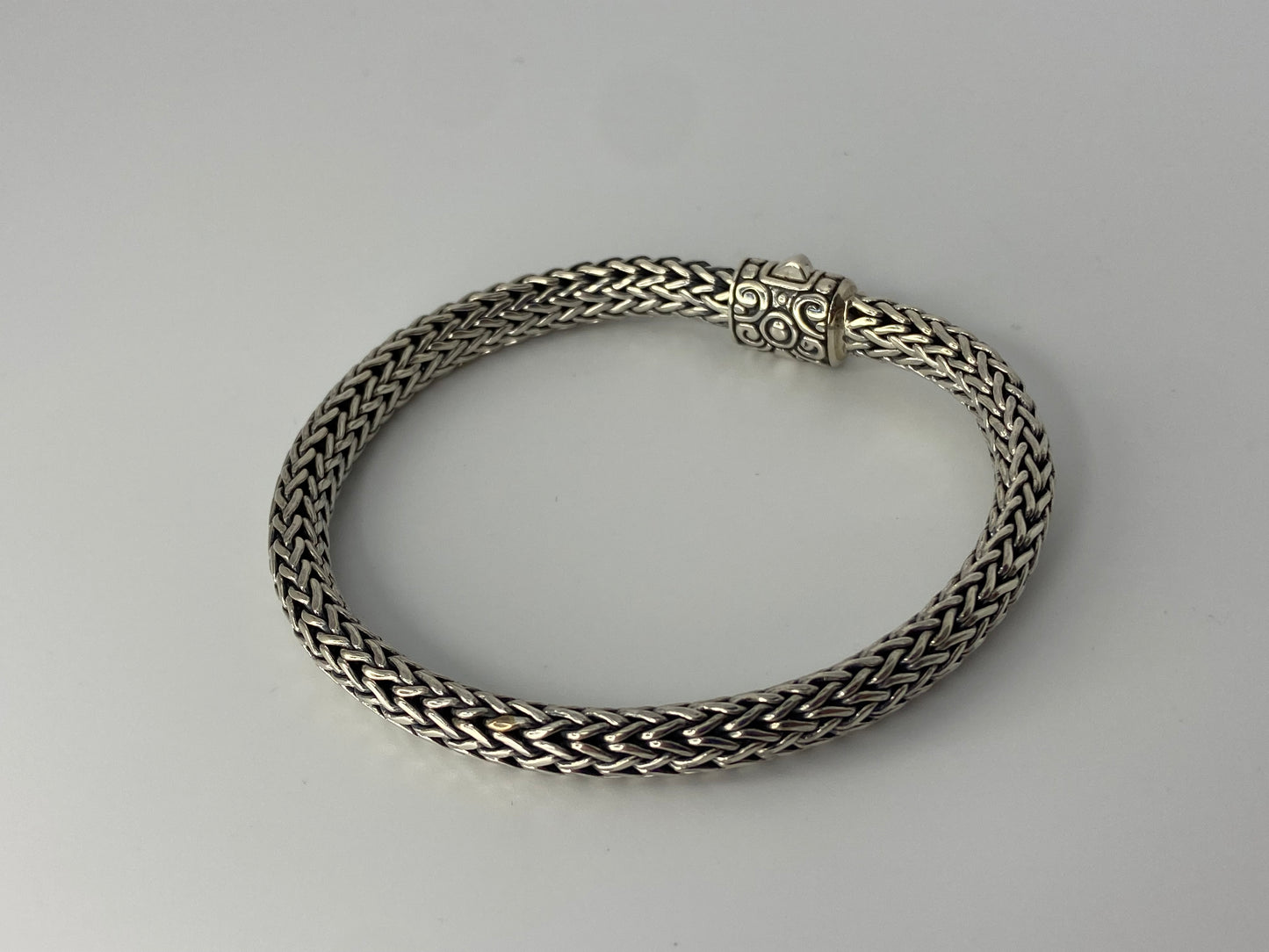 Braided Silver Bracelet