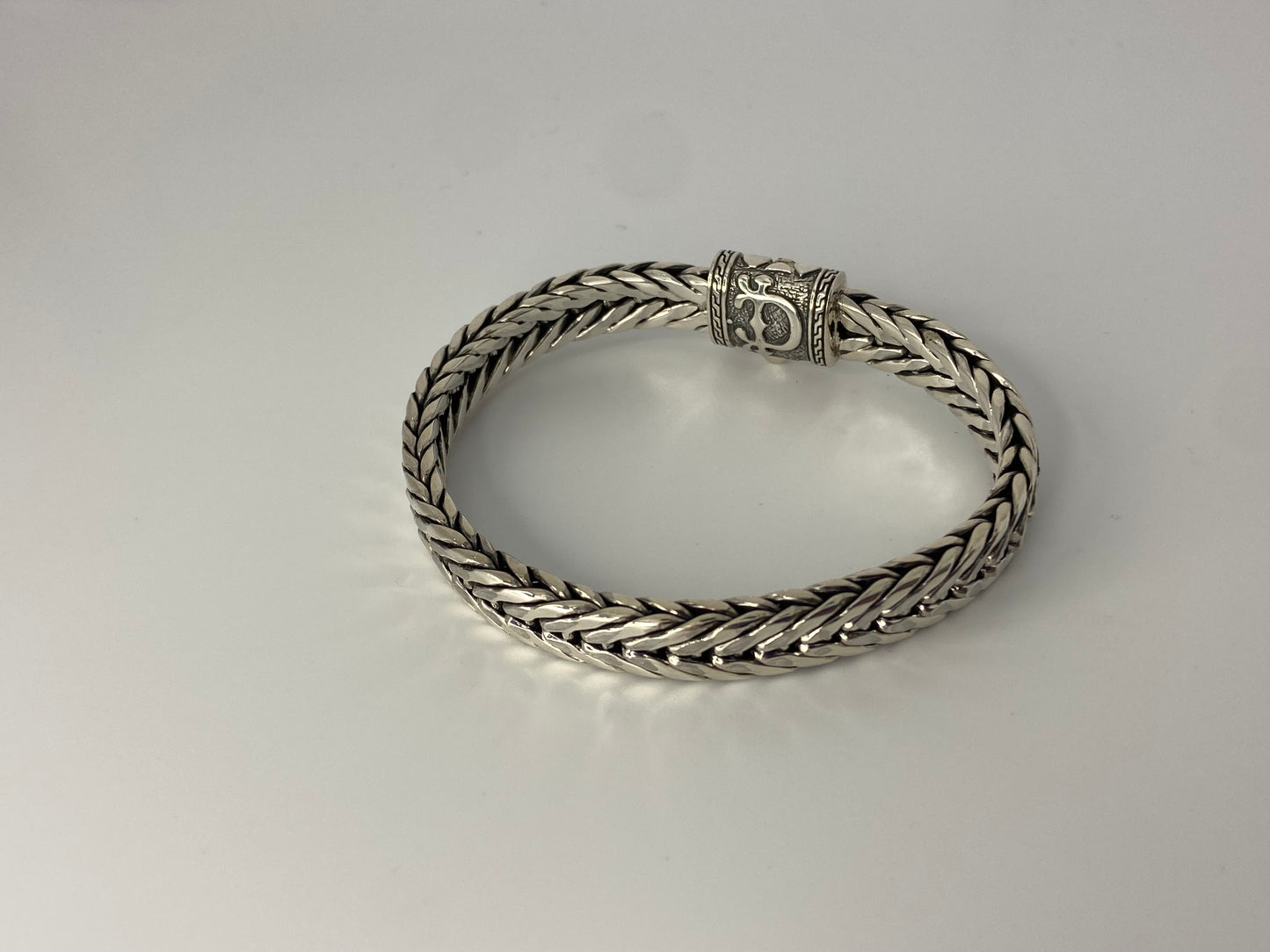 Braided Silver Bracelet