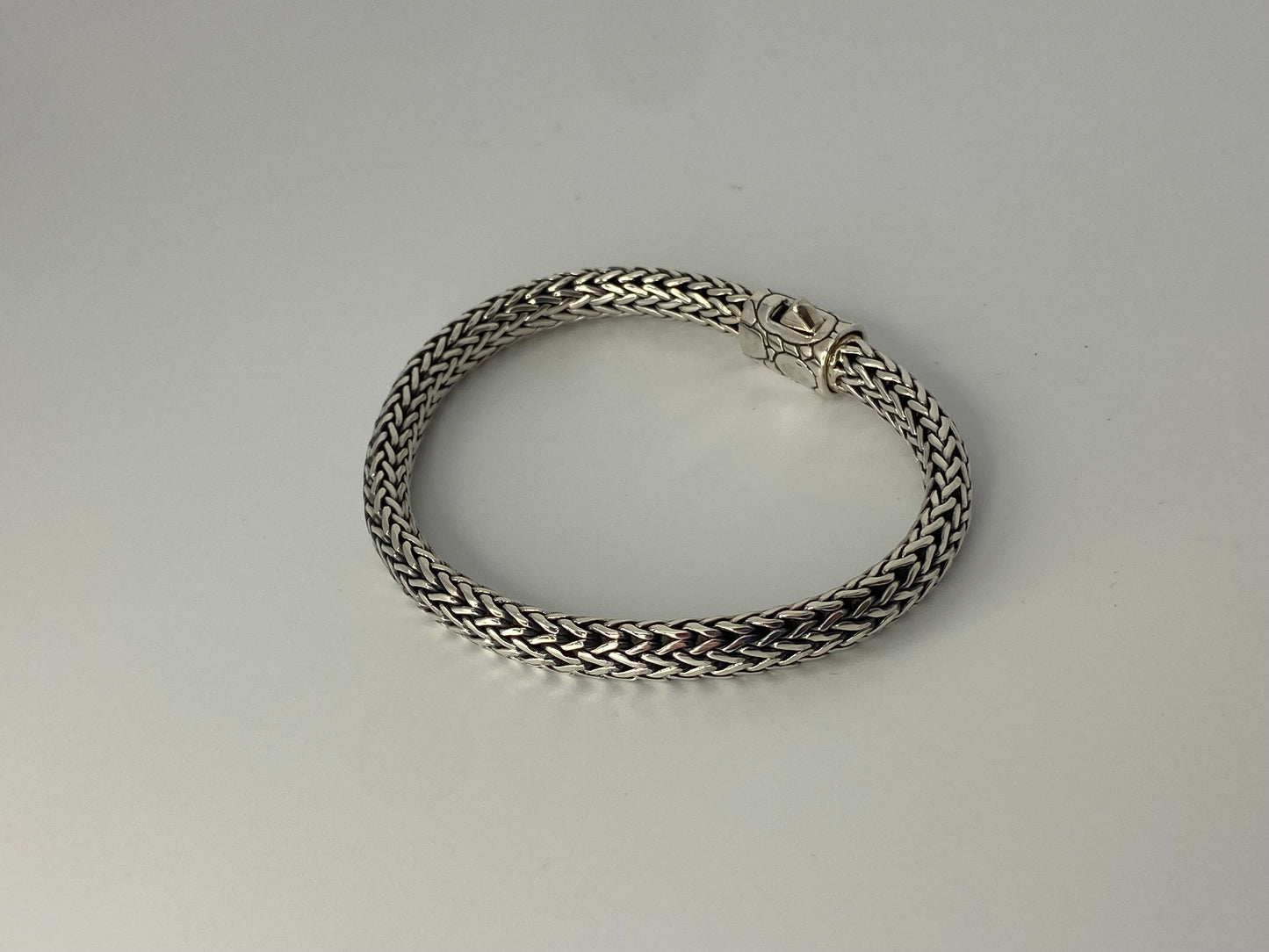Braided Silver Bracelet