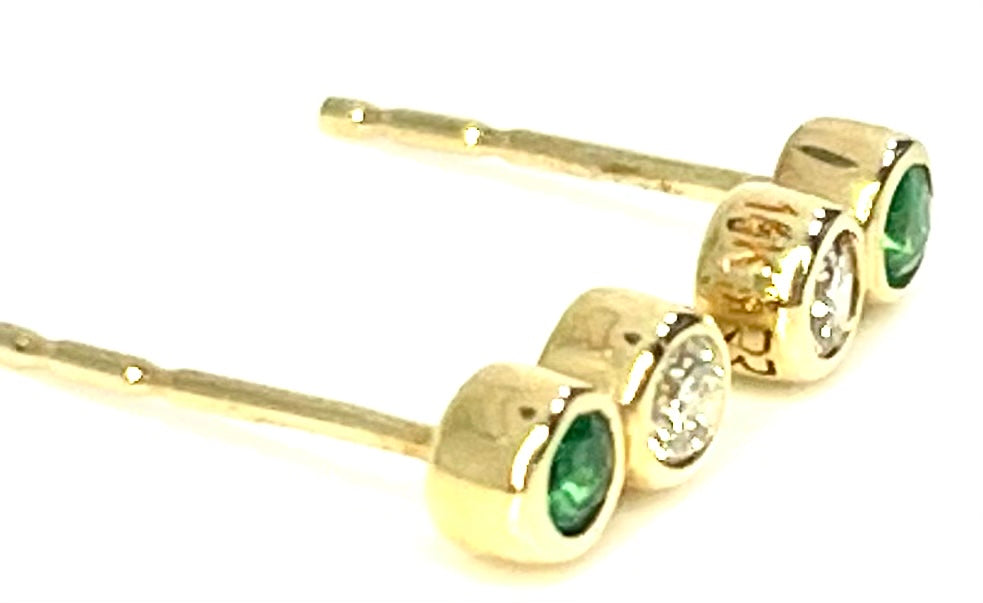 Emerald earrings