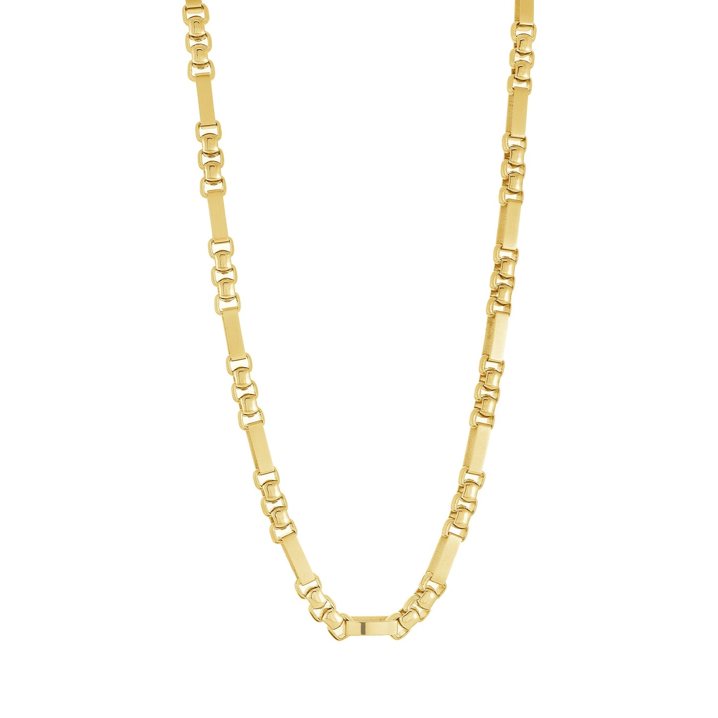 5mm Round Box & Rectangular Chain