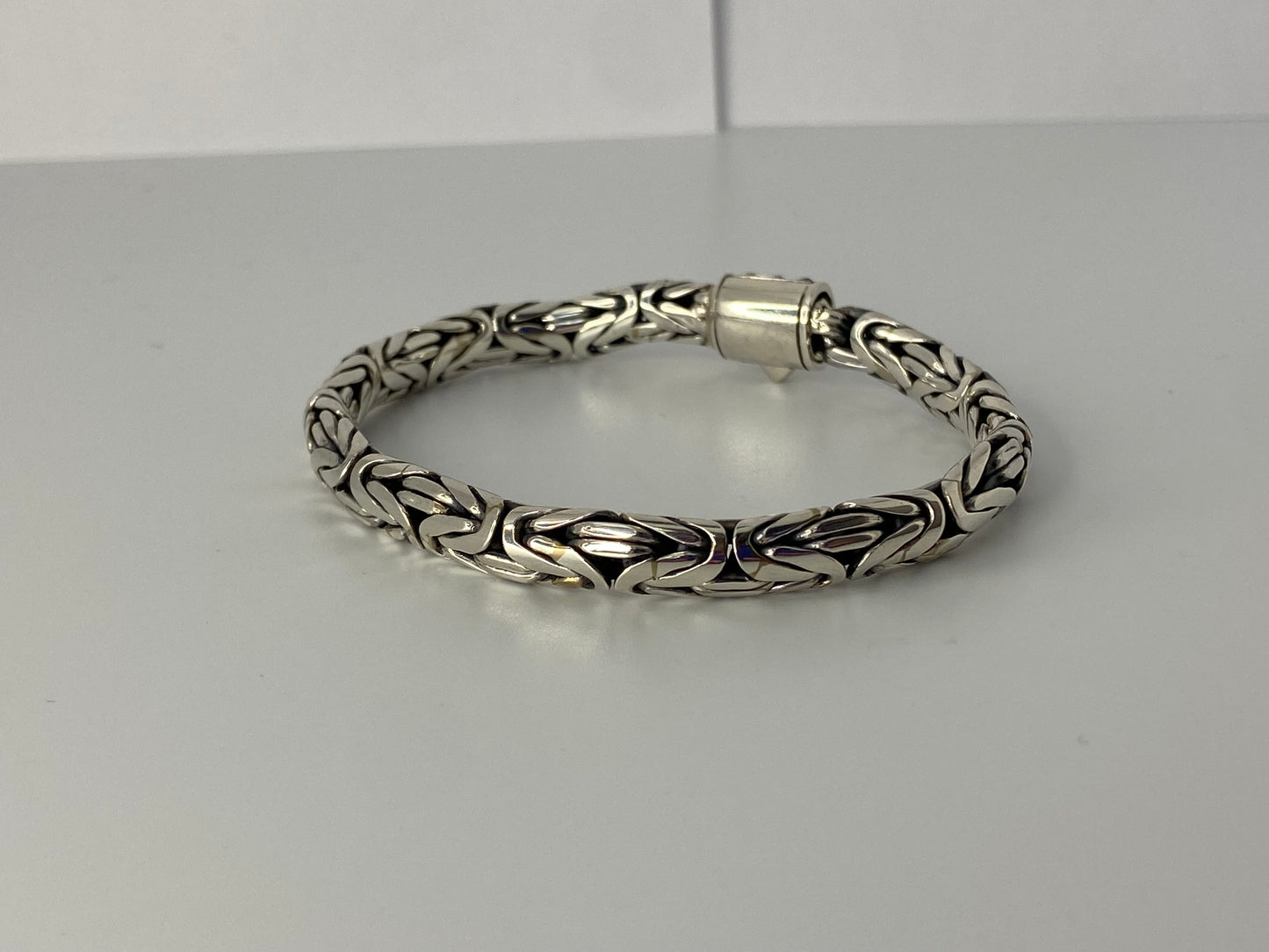 Braided Silver Bracelet